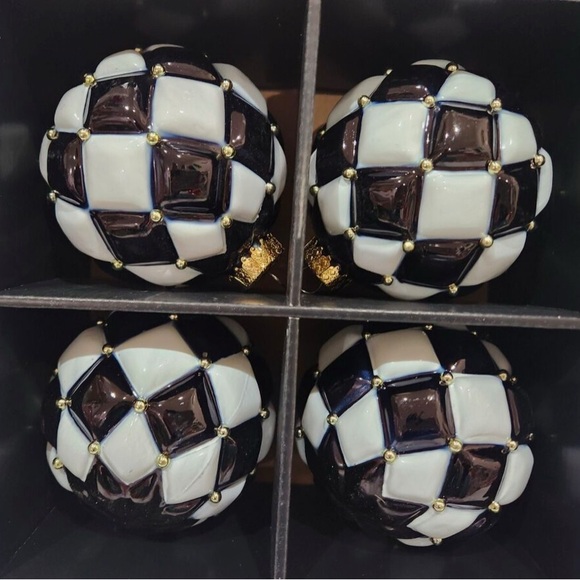 Christian Lacroix harlequin style ornaments - Picture 2 of 2